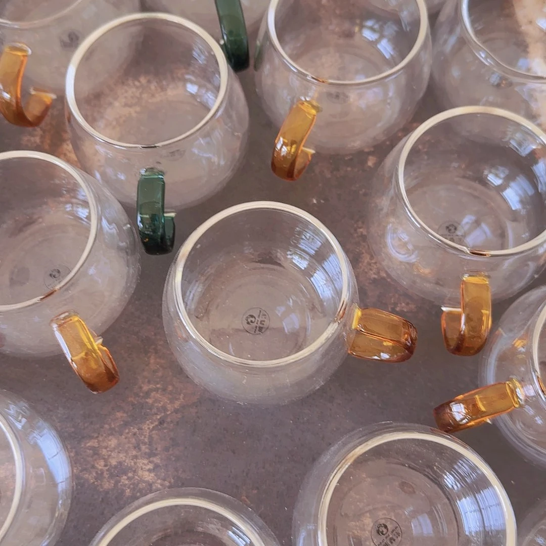 【闪购商品】高硼硅玻璃茶水分离瑕疵X-05随机3个