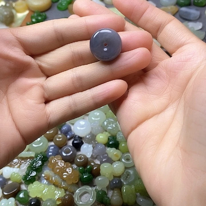 未镶嵌和田玉挂件平安扣