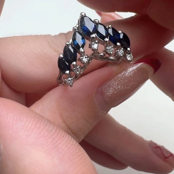 蓝宝石戒指未镶嵌