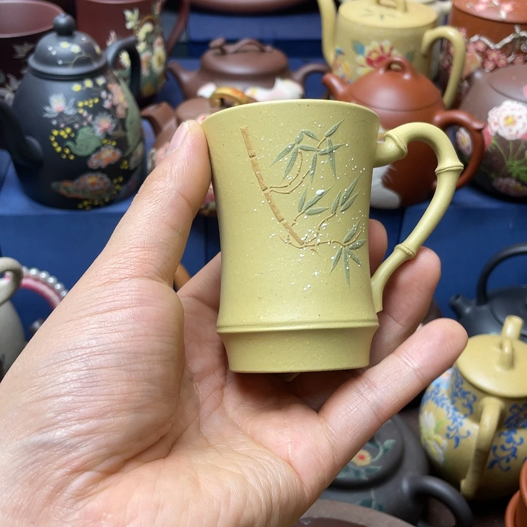 紫砂茶杯紫砂主人杯100cc