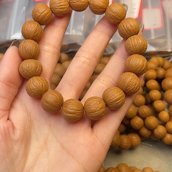 猴头核桃手串聚宝盆