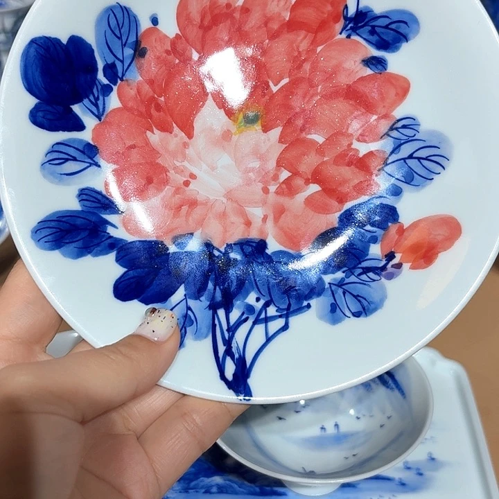 景德镇纯手工手绘壶承