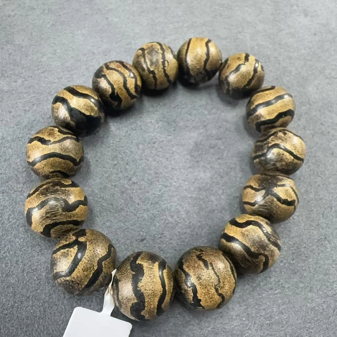 A143沉香文玩手串16mm