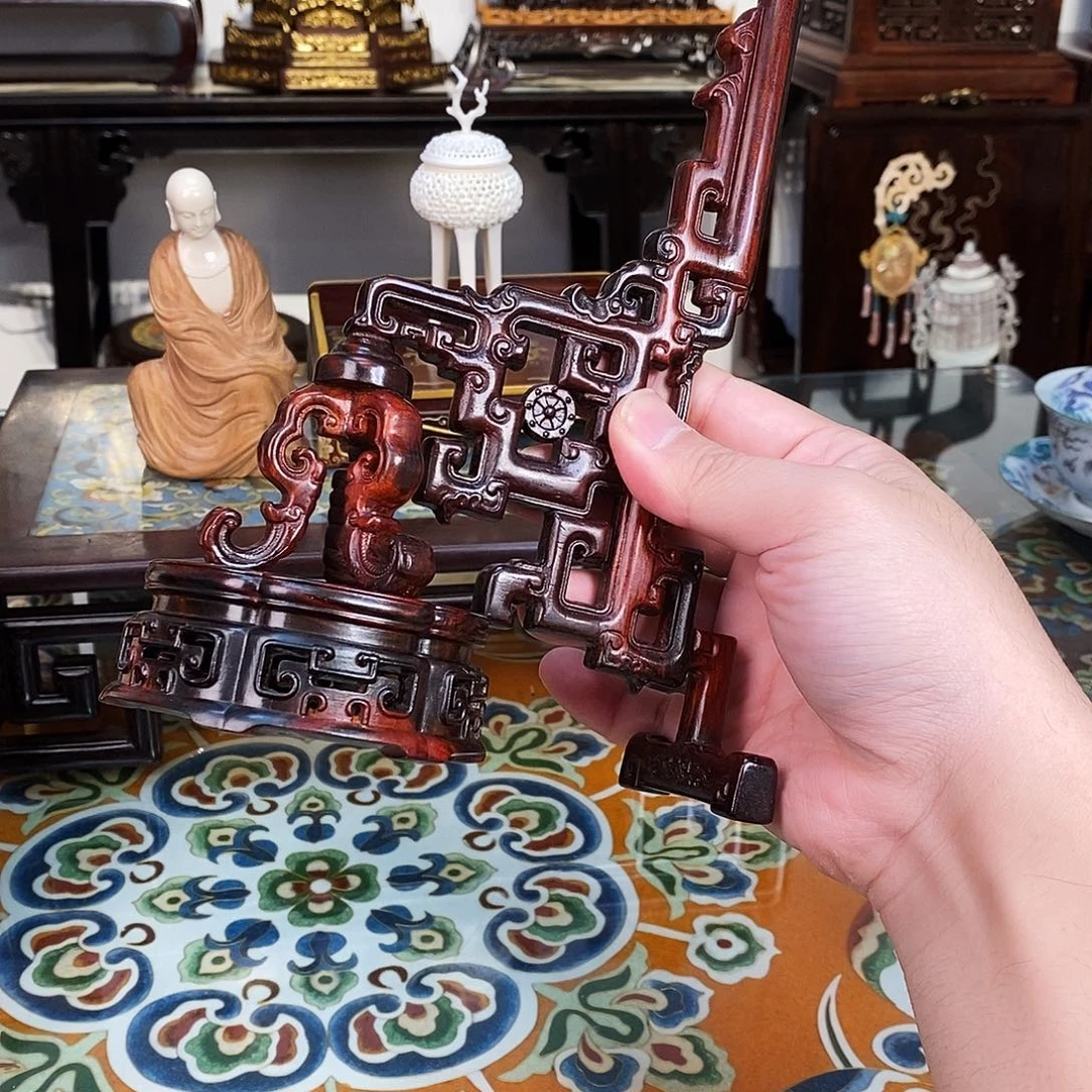 成套家具红酸枝木类大红酸枝架子