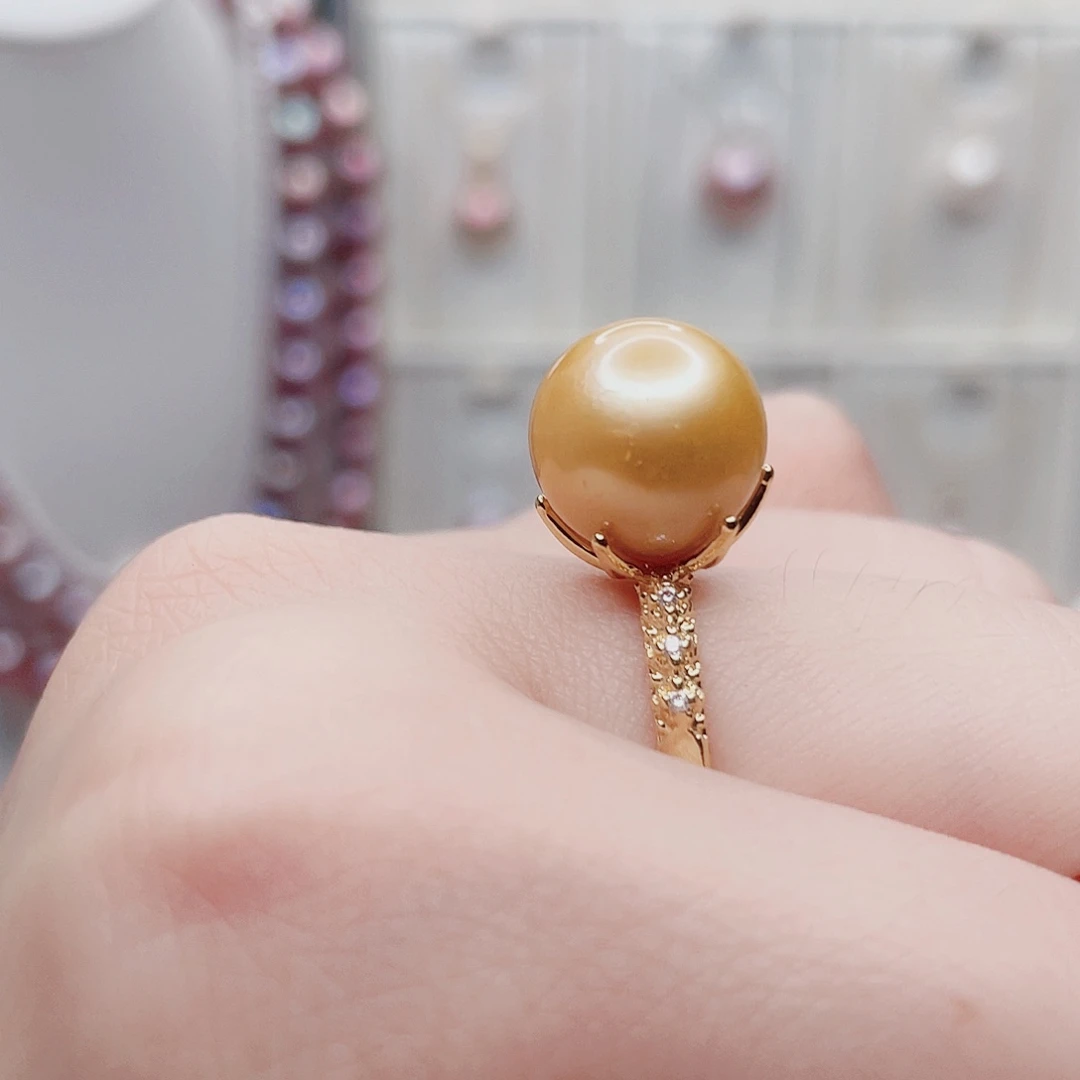 合金淡水珍珠吊坠(赠链)