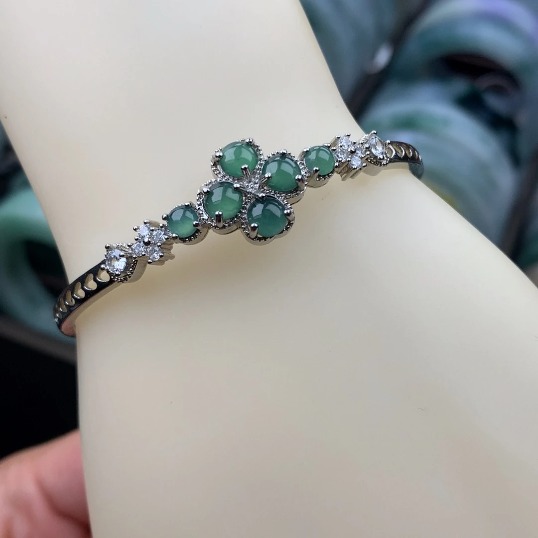 颈饰未镶嵌翡翠手镯