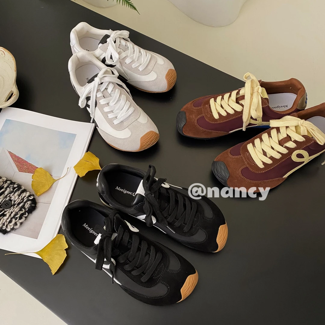 时尚百搭情侣春夏季透气潮流潮鞋系带鞋MQ201-162