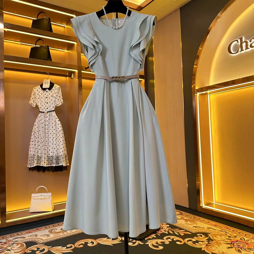 【香舍菲尔】83596夏季新款高级轻奢小众气质洋气时尚连衣裙