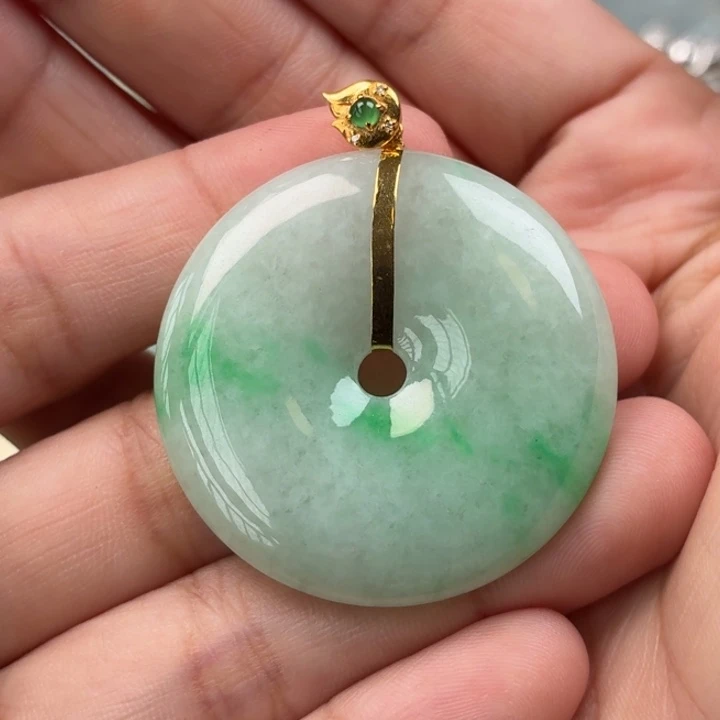 颈饰未镶嵌翡翠天然翡翠a货