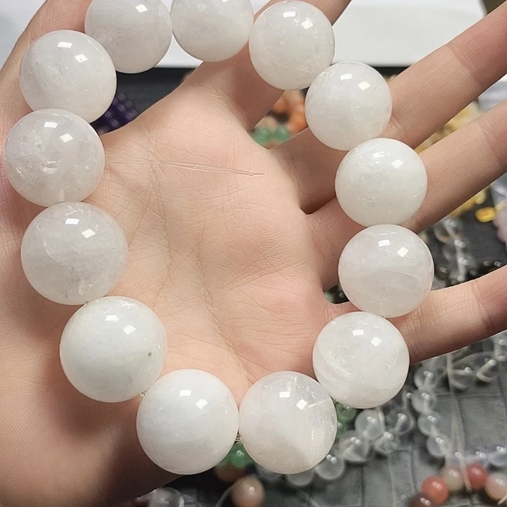 未镶嵌手链水晶白幽
