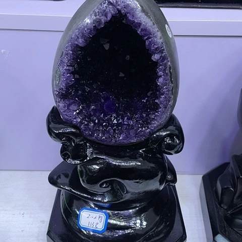【闪购商品】未镶嵌珠宝半成品紫晶M***y