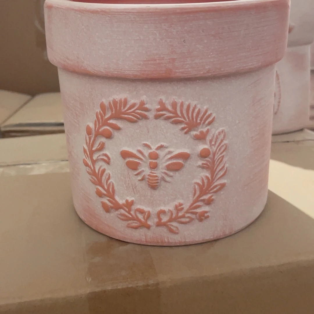 【闪购商品】红陶复古蜜蜂桶16-16