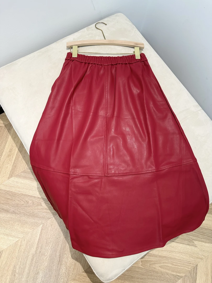 裙子韩版A字A字裙长裙半身裙成人半裙厚款中腰秋季Y006