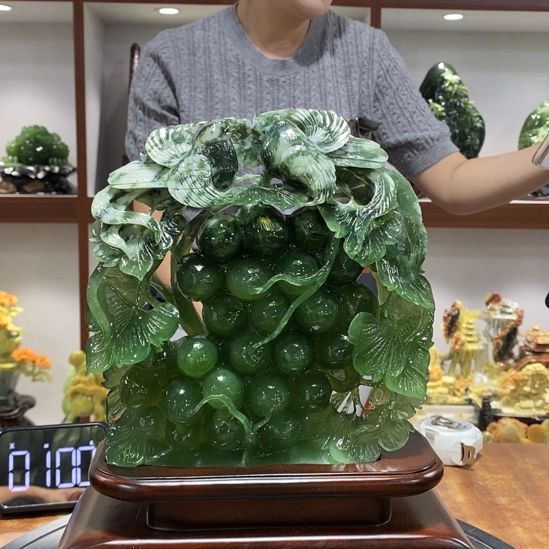 快***）玉山水摆件 玄关摆件