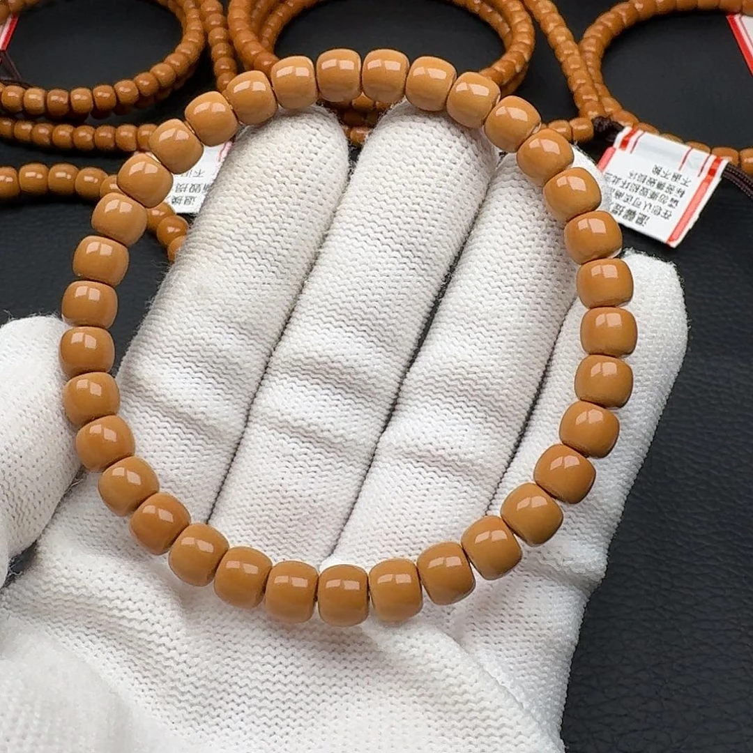 橄榄核吊坠精品 清水核尖单圈6.8mm