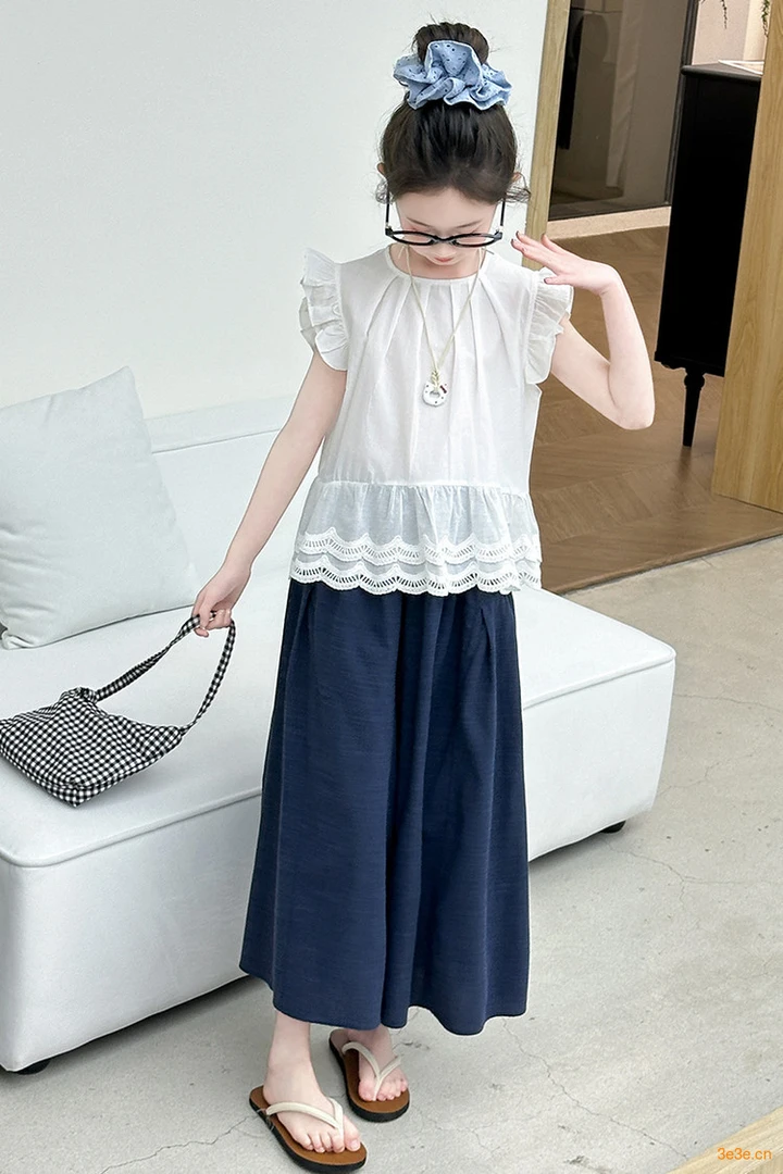 童小乖XSCT&A106款花边套装