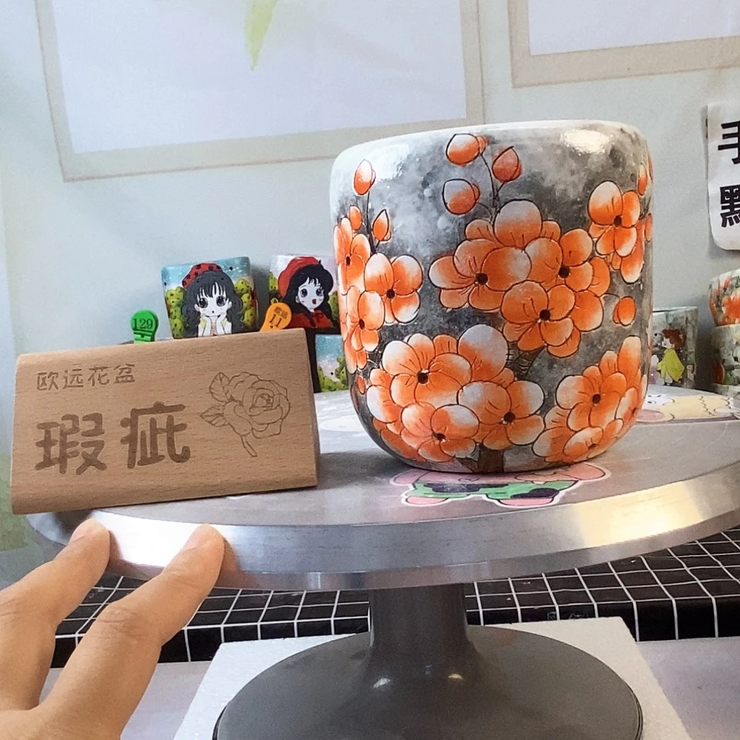 花盆紫砂满28包邮