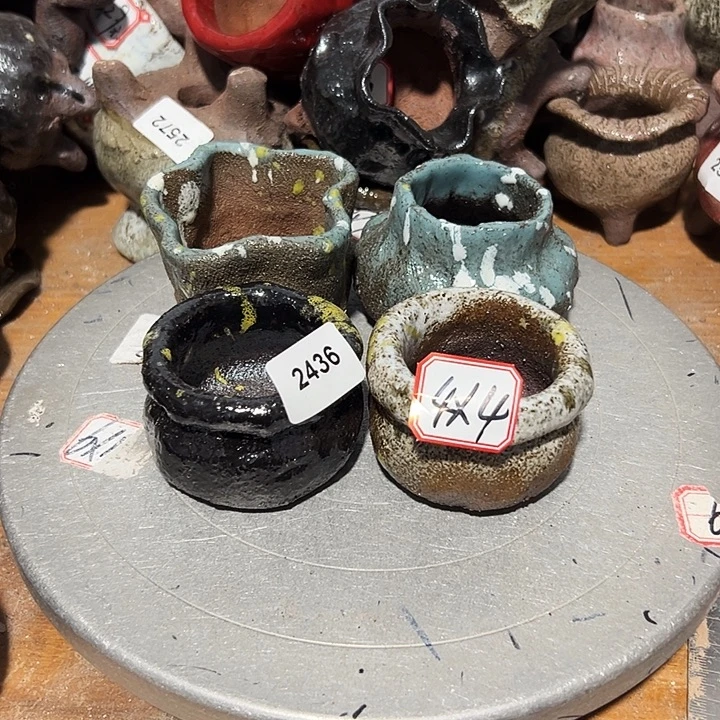 粗陶花盆制作就这样了，