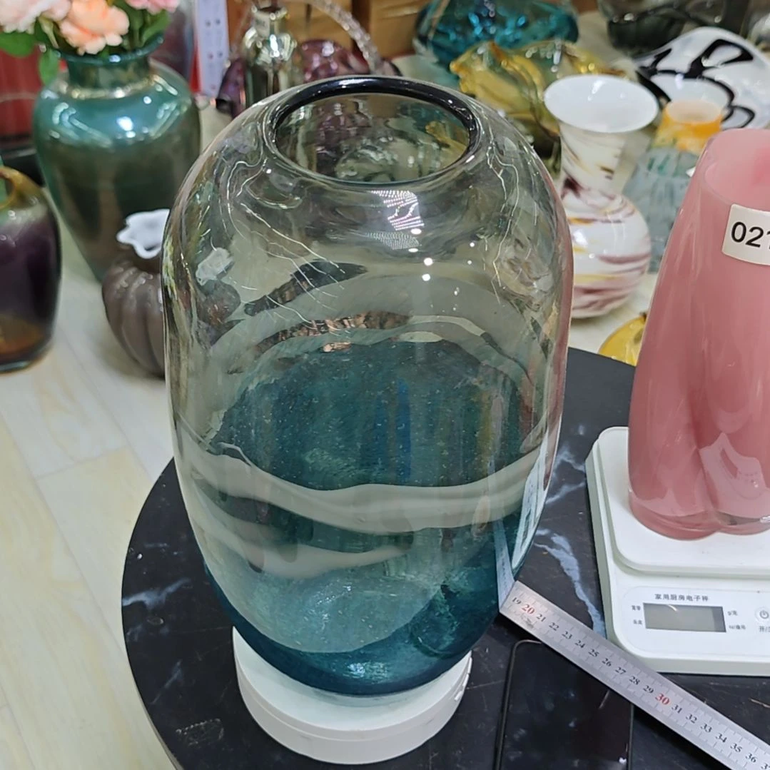 高35口9琉璃造型花瓶