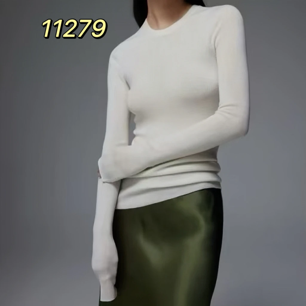 11279(部分无水洗唛,介意慎拍)WANGDAN新款净版针织衫