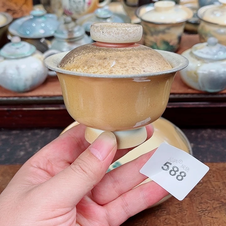 沁庐柴窑古法柴烧全手工茶具