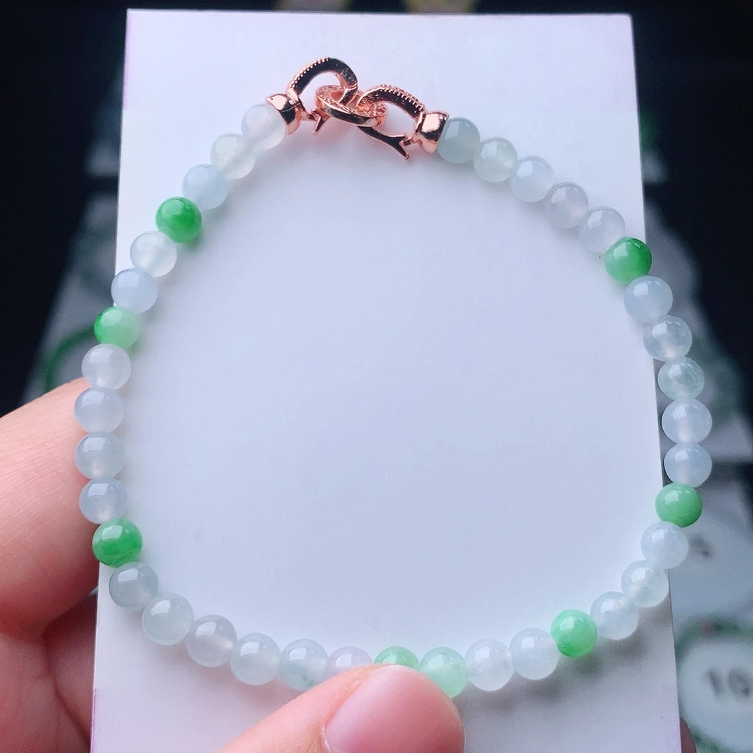 翡翠未镶嵌手链翡翠