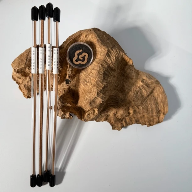 【老香厂】非遗制香人温镇富亲工高阶线香品鉴装