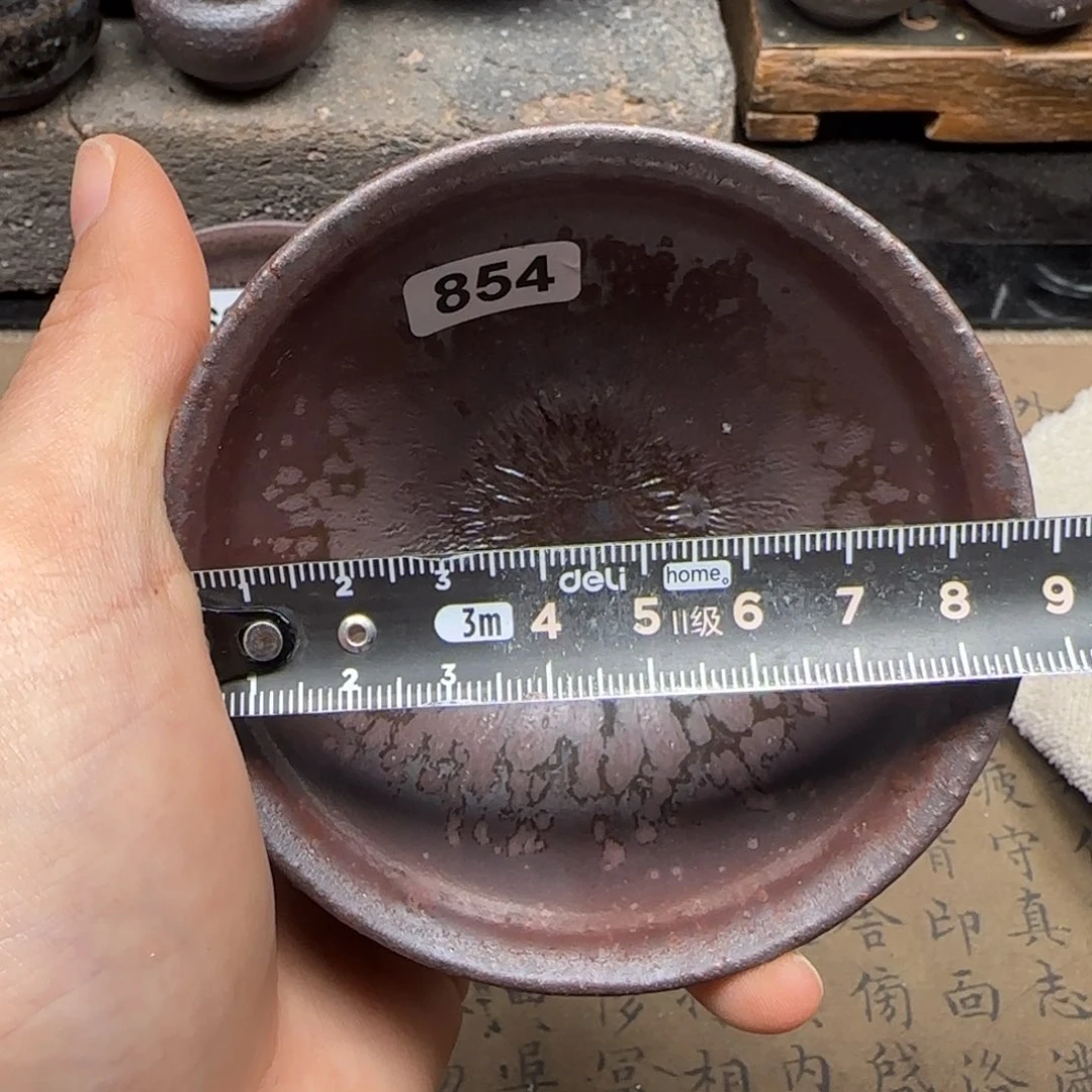 茶盏龙窑柴烧原矿原釉854