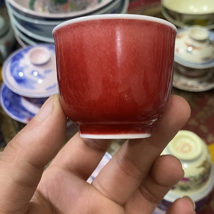 摆件景德镇陶瓷主人杯14556