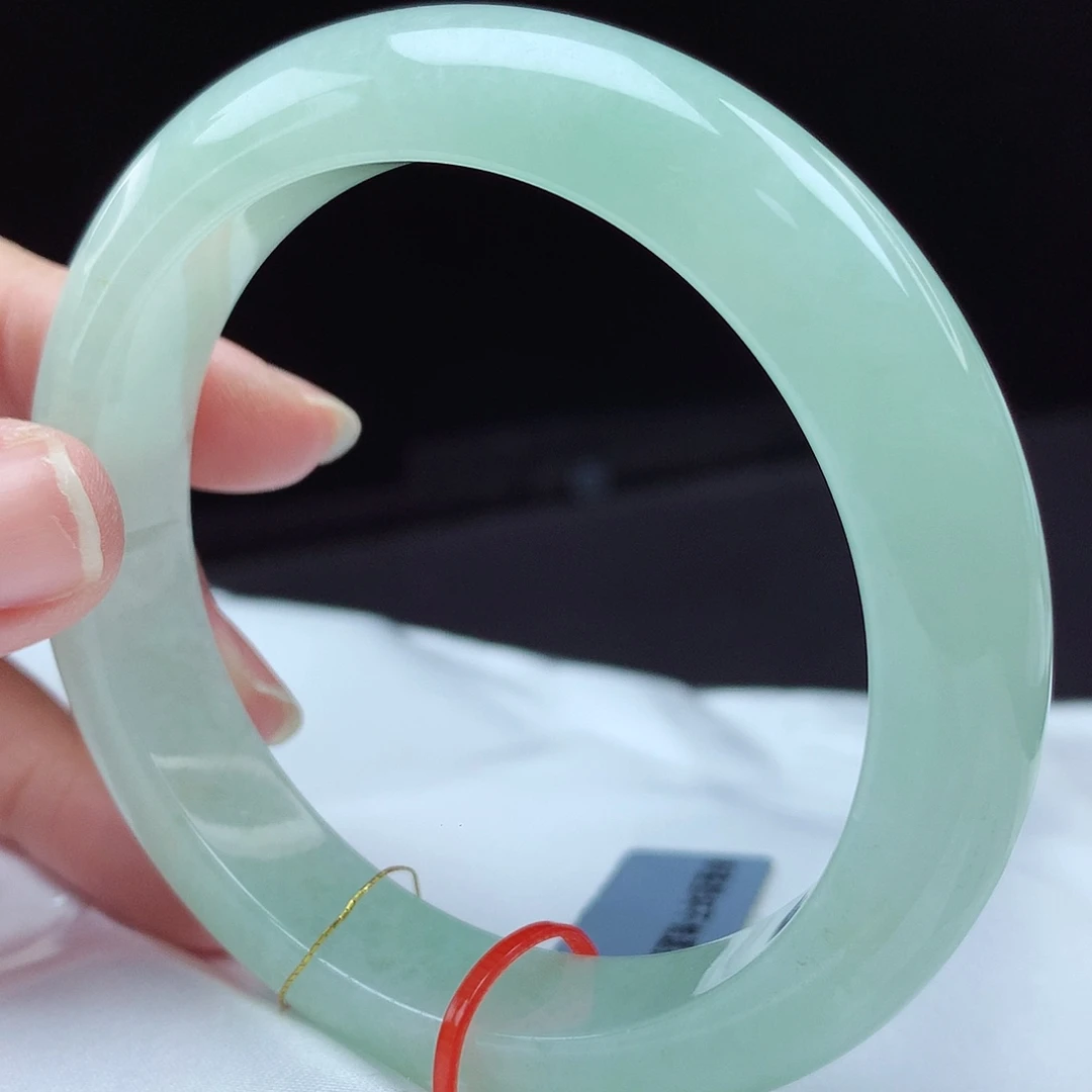 翡翠未镶嵌手镯57圈3865