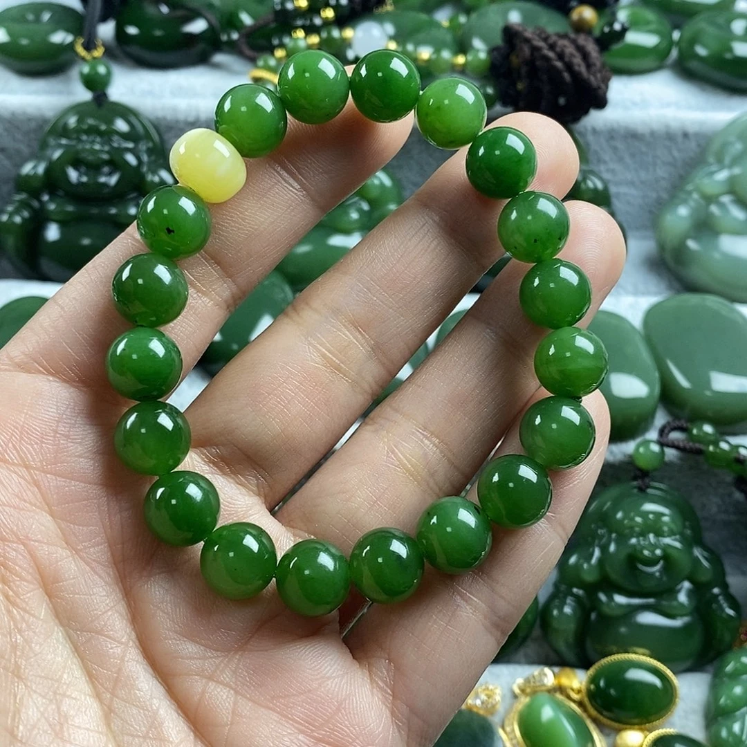 和田玉（碧玉）未镶嵌颈饰