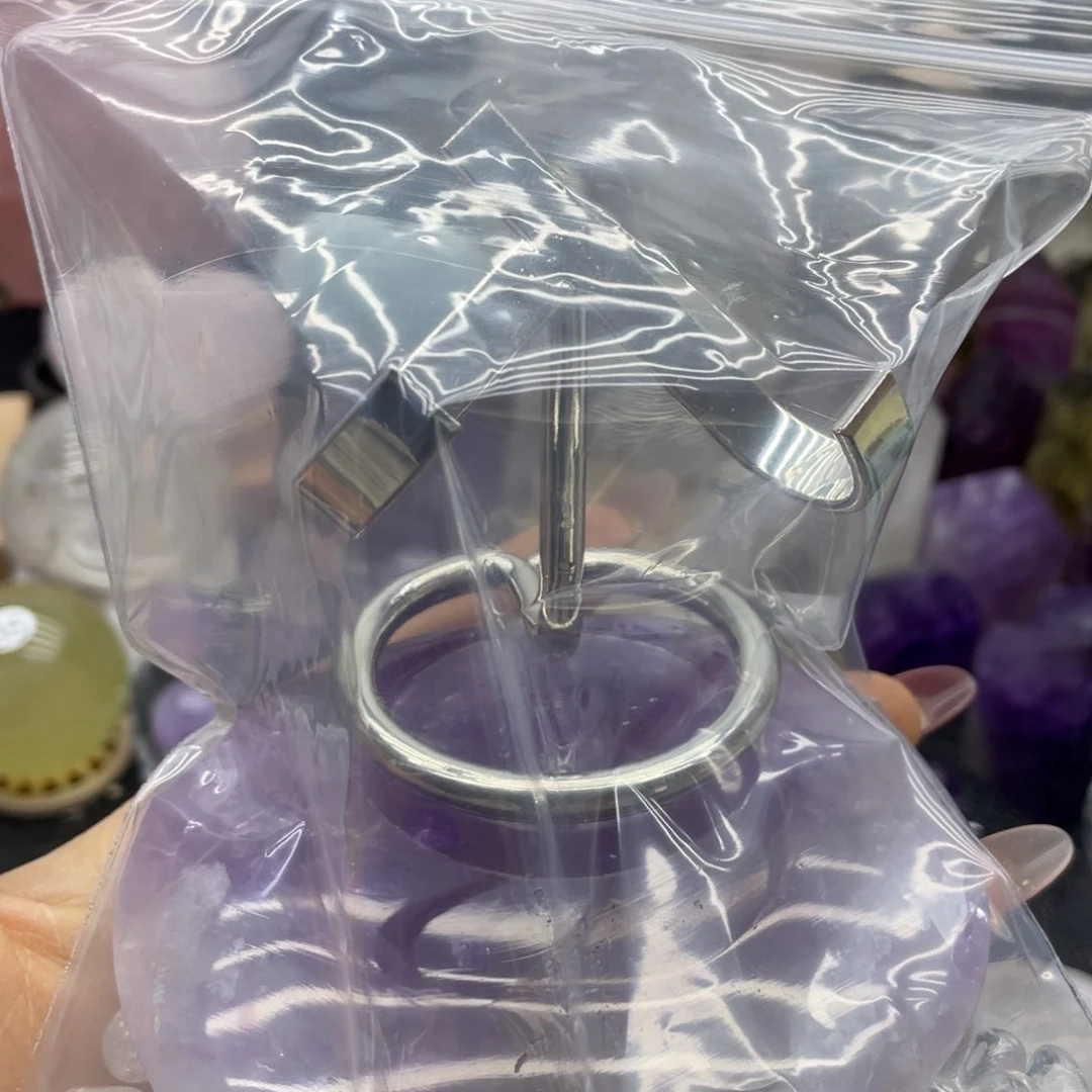 紫晶珠宝半成品银S925镶嵌41
