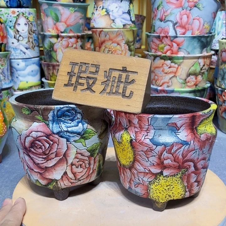 景德镇艺术手绘作品