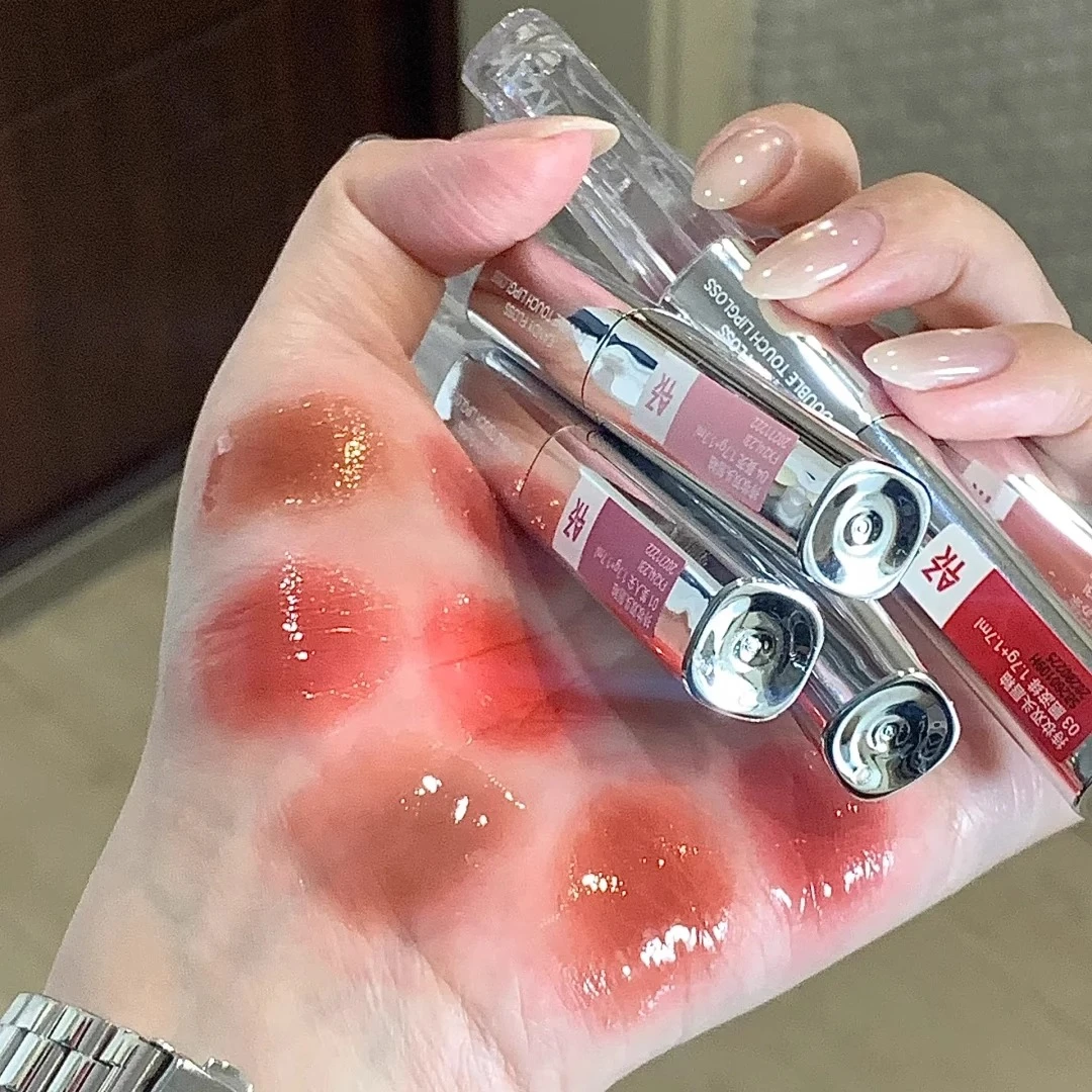 AZTK双头唇釉哑光口红唇泥不沾杯水光镜面嘟嘟唇蜜护唇油唇彩女