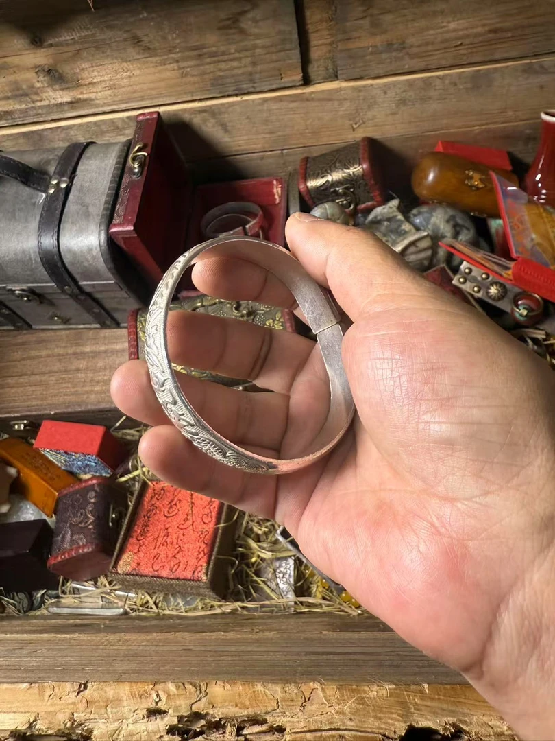 家居仿古饰品摆件可调节圈口04Y