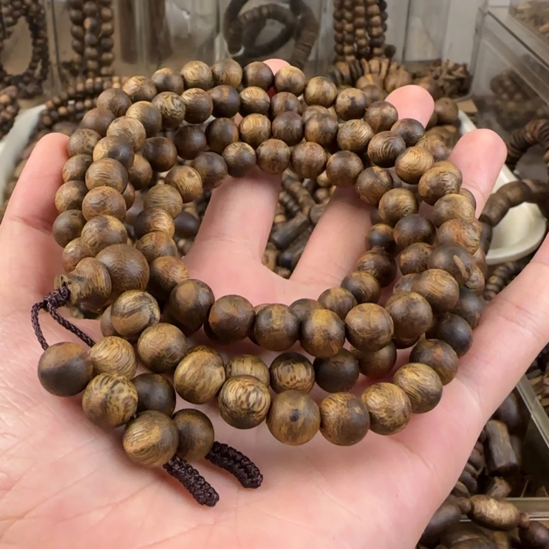 T***.沉香手串奇楠手串24.5克卡08