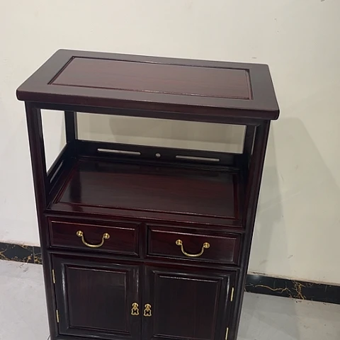 明***黑酸枝木类家具茶水柜