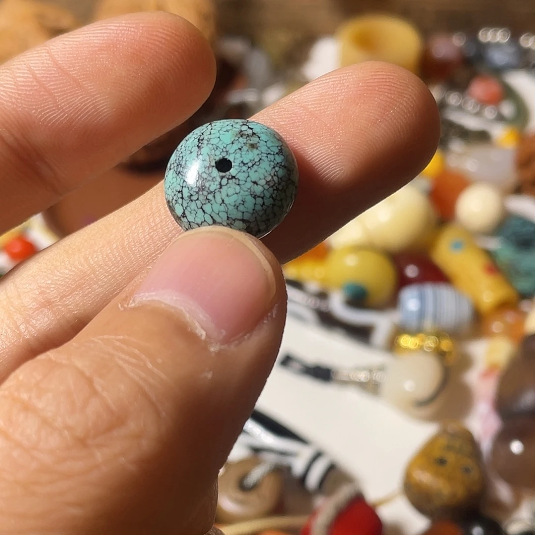 麦***佑白玉菩提吊坠珠子