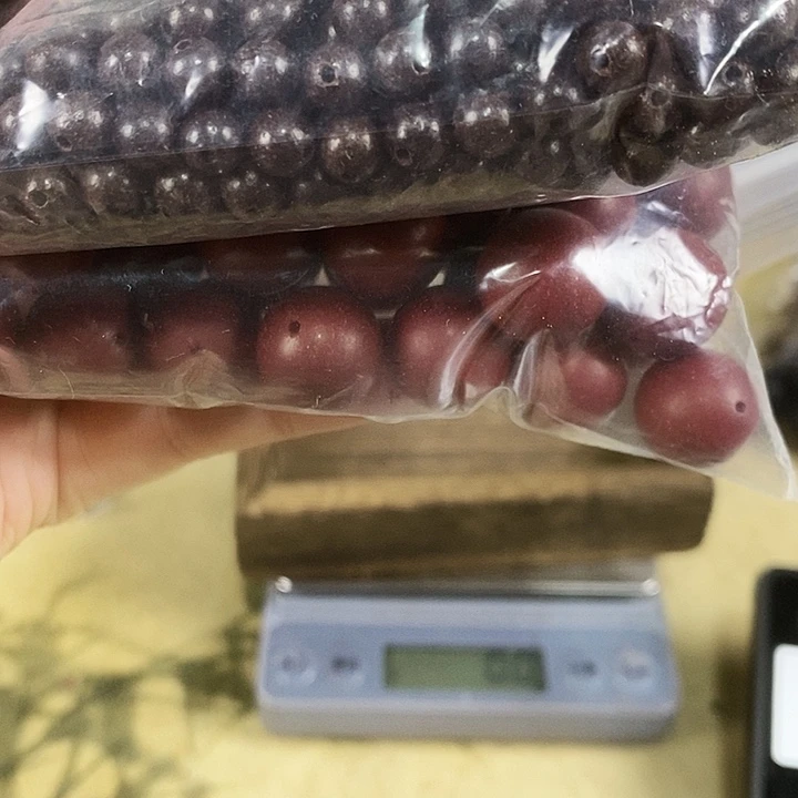 紫***逸拼17 多宝瑕疵珠共103克