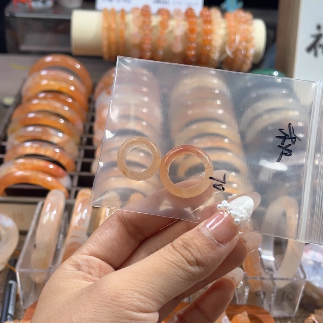 合金戒指玛瑙/玉髓