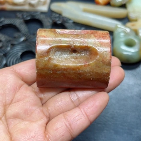 吊坠白玉菩提把件