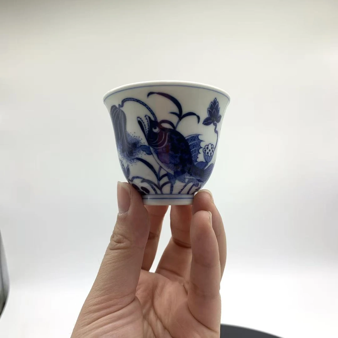 S870    空灵鱼藻杯  ZH234509