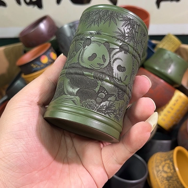 茶杯紫砂全手工紫砂主人杯