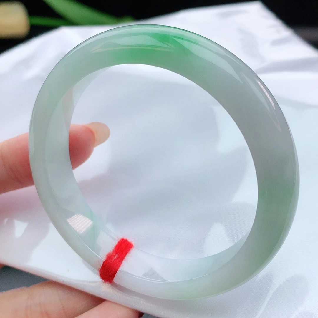 翡翠手镯未镶嵌56圈口881989