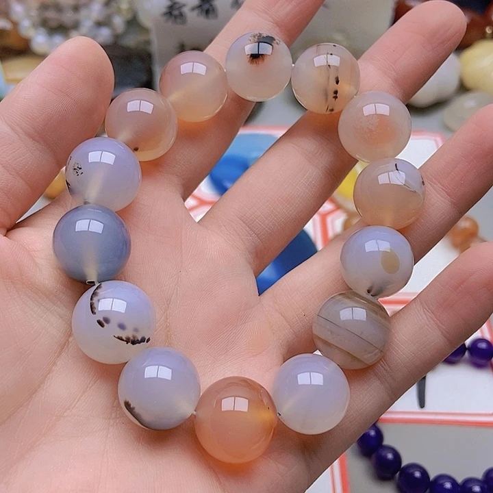 【闪购商品】未镶嵌玛瑙/玉髓珠宝半成品冰**?