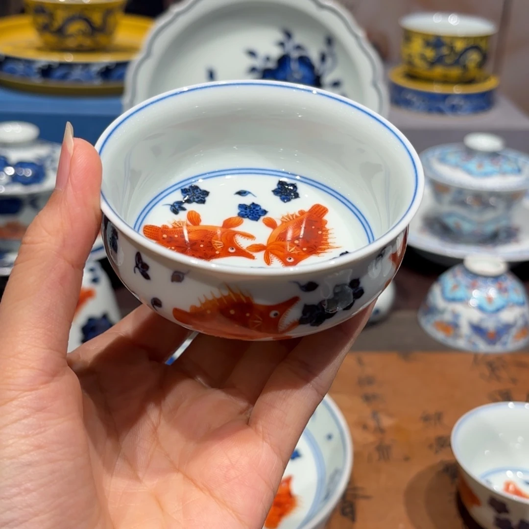 手工手绘陶瓷茶具