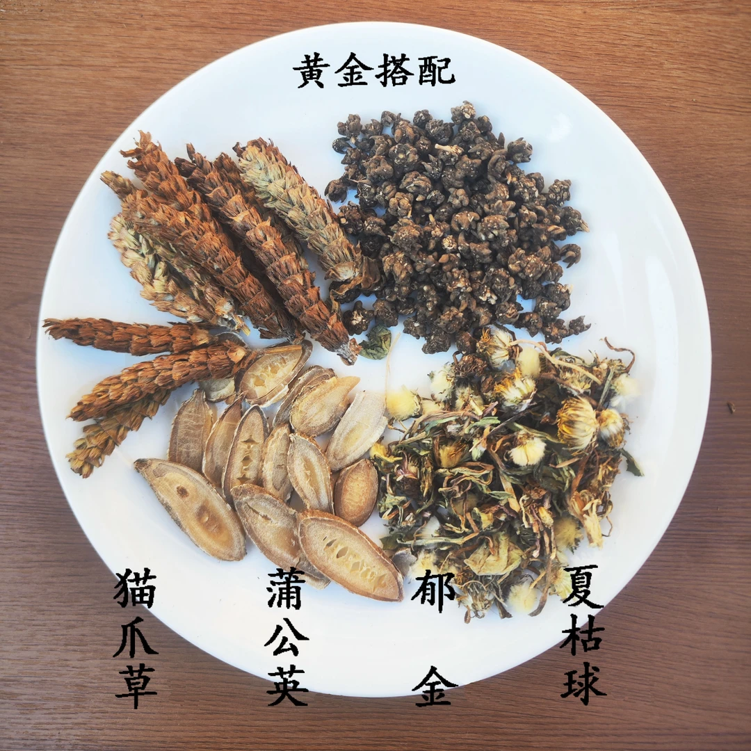 夏枯草猫爪草郁金蒲公英四物汤400g 散 吉 汤