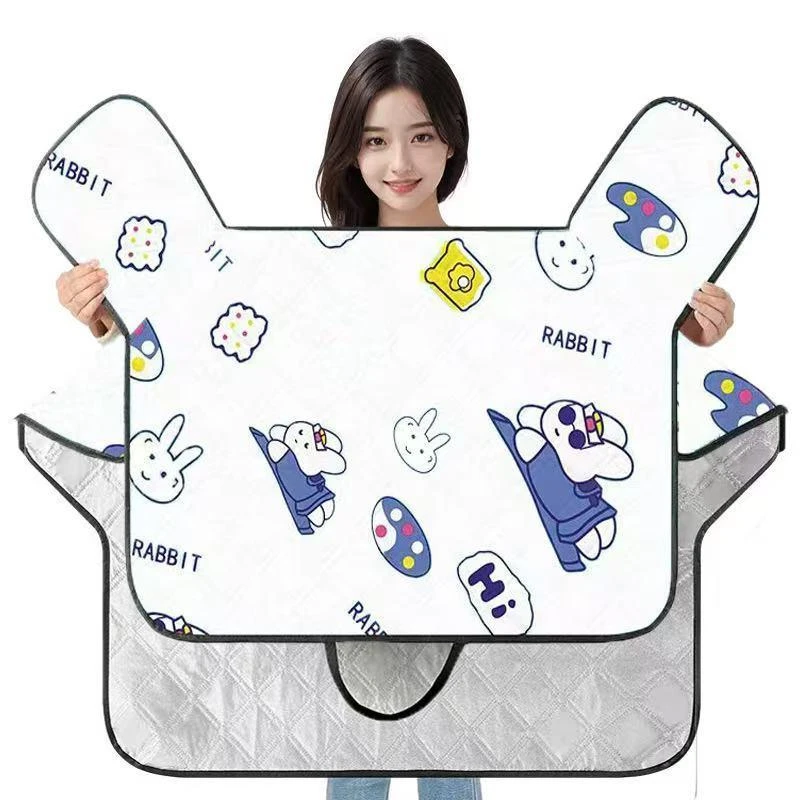 夏季薄款春秋季节挡风被遮阳防水防晒电瓶摩托车挡风被