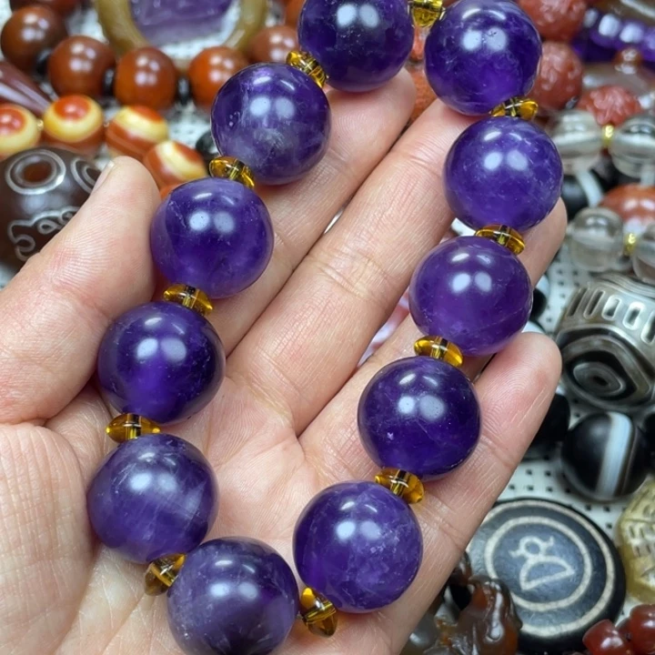 水晶颈饰未镶嵌如**闻水晶