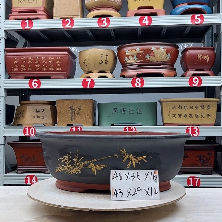 紫砂花盆紫砂花盆